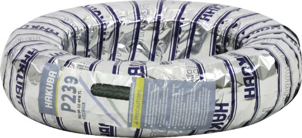 Tire - Hakuba R-Series, 90/90-10, 4 Ply, Scooter / Motorcycle, Tubeless - 40S1009H - PBC4290EF1