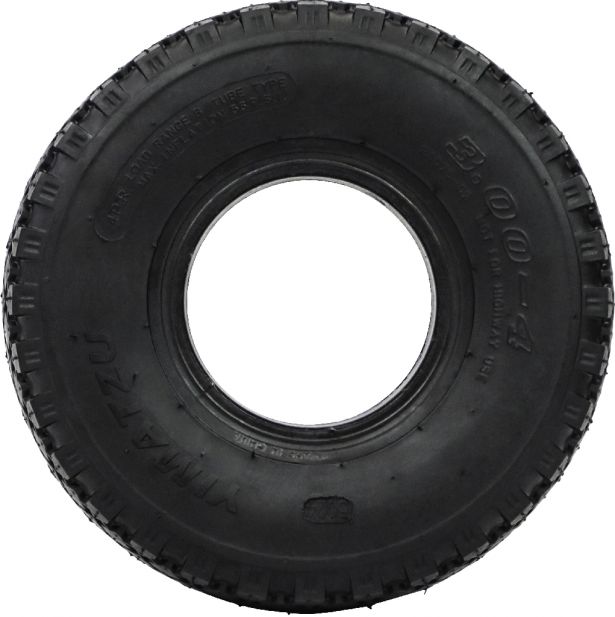 Tire - Yimatzu GridGrip, 3.00-4, 4 Ply, Tubed - 40S3004H-2 - PBC3958EF1
