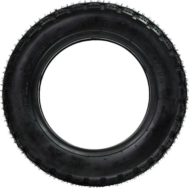 Tire - Yimatzu Grounder, 3.50-10 (10x3.5), 4 Ply, Scooter, Tubeless - 40S1035Y - PBC4171EF1