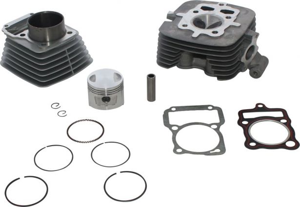 Top End Assembly - 150cc, Air Cooled, Complete Top End Assembly - 20A8055 - PBC1451F1