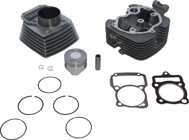 Top End Assembly - 200cc, Air Cooled, Complete Top End Assembly - 20A8060 - PBC1605F1