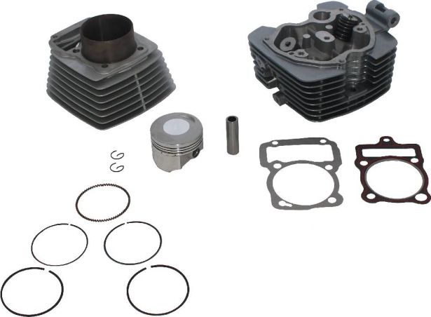 Top End Assembly - 250cc, Air Cooled, Complete Top End Assembly - 20A8070 - PBC1479F1