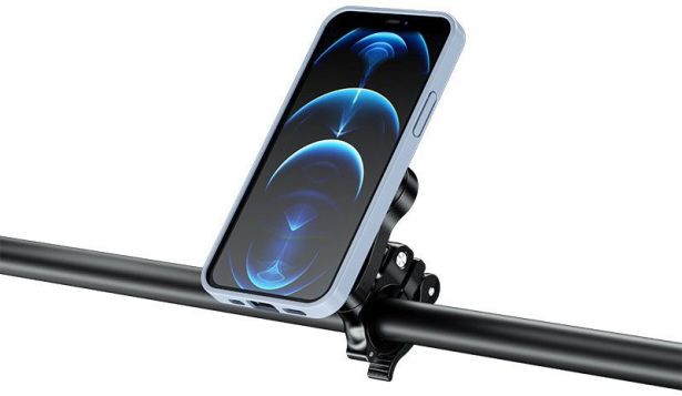 Touchscreen_Cell_Phone_Mount_ _Mobile_Phone_Holder_Universal_Fit_Black_Quick_Release_Adapter_1