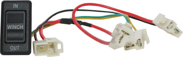 Winch Switch - In/Out, XY500UE, XY600UE, Chironex - PBC500F1