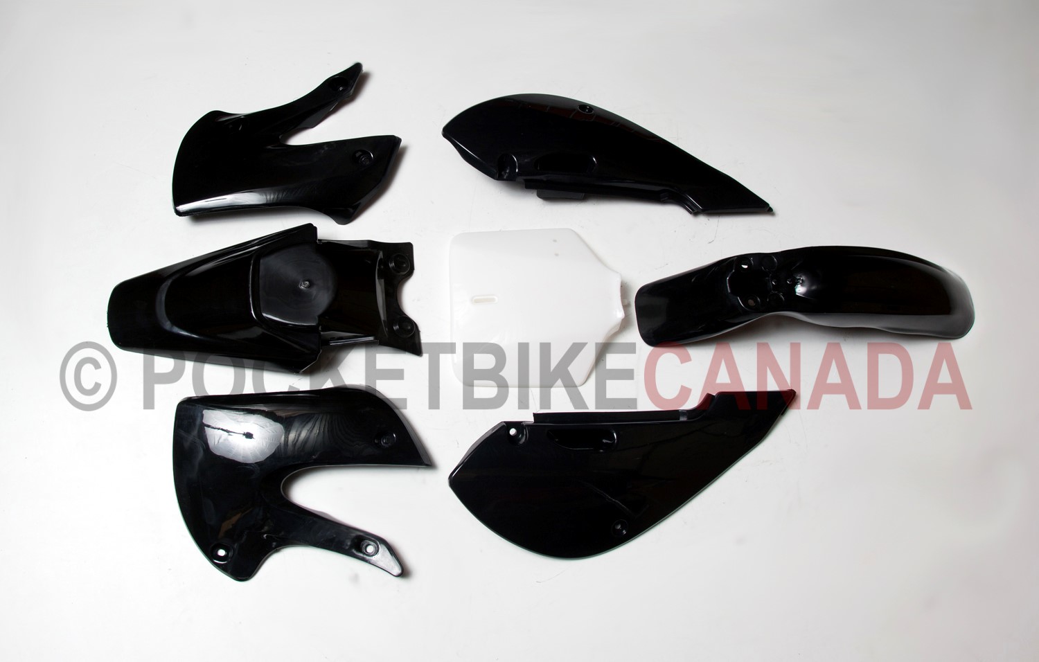 Dirt Bike Parts Black Body Kit for 140cc, 140XP, Dirt Bike, Motorcycle