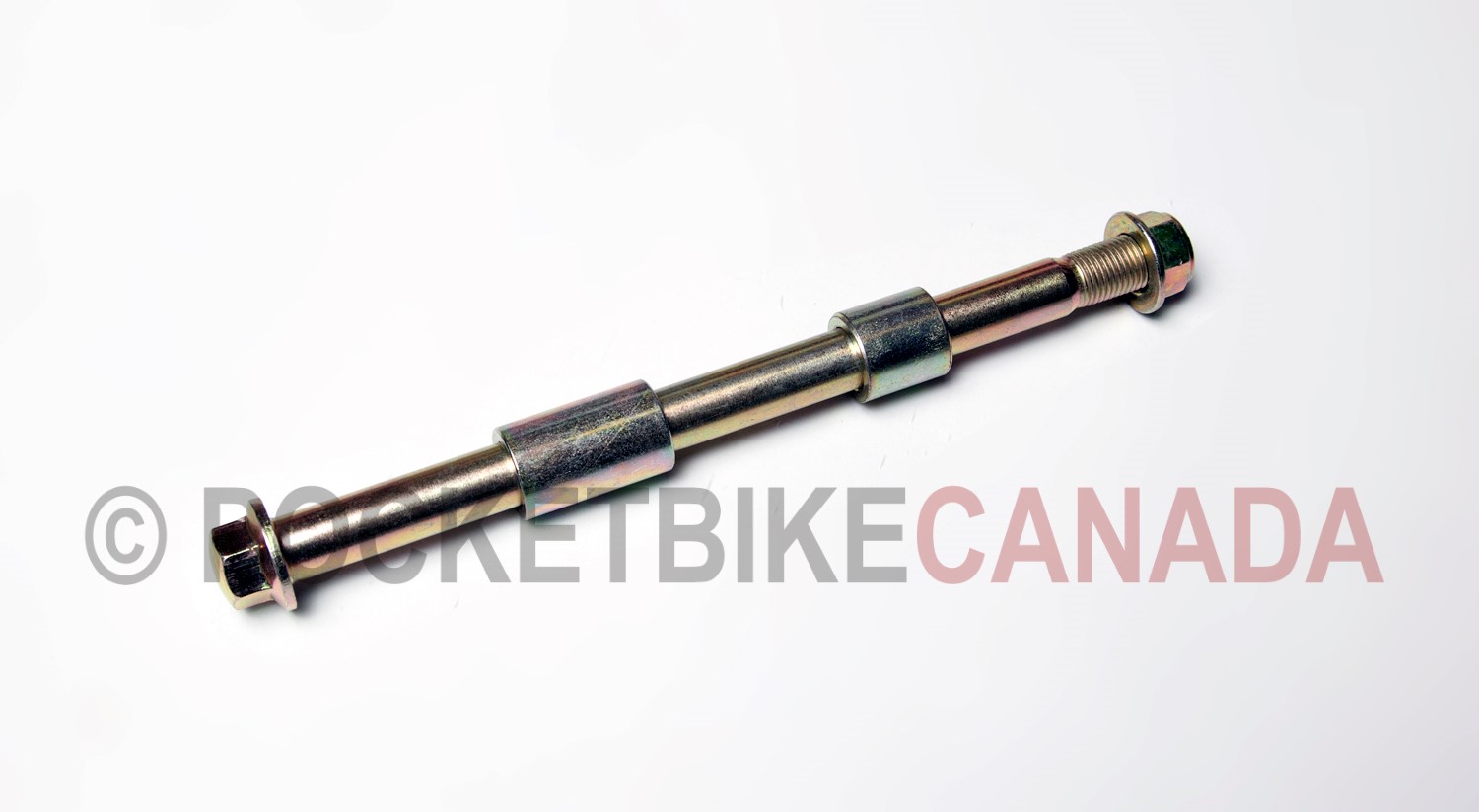 Full Catalog Rear Axle Bolt w/ Nuts & Spacer for Gio Orion 125cc Dirt