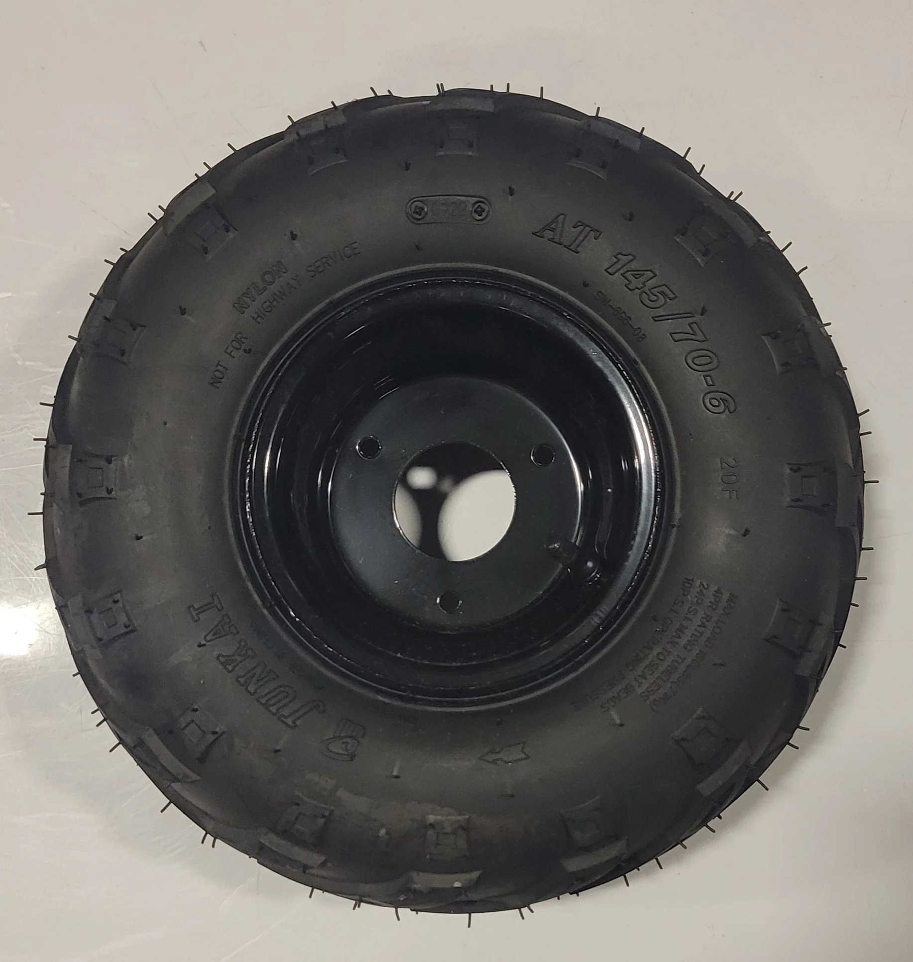 Blazer 110B Front/Rear Wheel Complete - TAO TAO MOTOR / GIO PARTS - PBCATA110-B-1-01