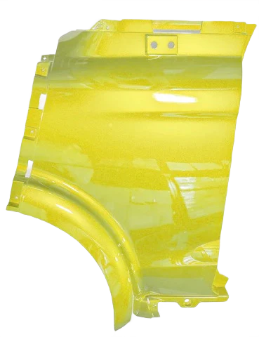 Yellow and Black Front Mirror Panel Right