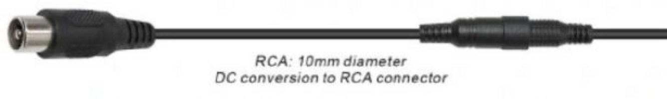 Adapter Cable - DC to GX12 Plug Cable - CHGDCGX12 - PBC1541EF1