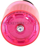 Air Filter - 35mm, Conical, Waterproof, Angled, Yimatzu Brand, Red - 60A1352RD - PBC37F1