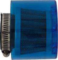 Air Filter - 35mm, Conical, Waterproof, Straight, Yimatzu Brand, Blue - 60A1350BU - PBC79F1