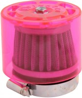 Air Filter - 35mm, Conical, Waterproof, Straight, Yimatzu Brand, Red - 60A1350RD - PBC74F1