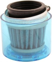 Air Filter - 38mm to 40mm, Conical, Waterproof, Straight, Yimatzu Brand, Blue - 60A1360BU - PBC78F1