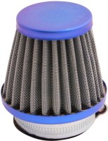 Air Filter - 44mm to 46mm, Conical, Medium Stack (60mm), 2 Stroke, Yimatzu Brand, Blue - 60P1180BU - PBC46F1