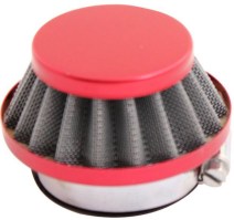 Air_Filter_ _44mm_to_46mm_Conical_Small_Stack_30MM_2_Stroke_Yimatzu_Brand_Red_2