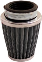 Air Filter - 44mm to 46mm, Conical, Tall Stack (80mm), 2 Stroke, Yimatzu Brand, Chrome - 60P1190CR - PBC58F1