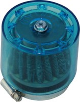 Air Filter - 44mm to 46mm, Conical, Waterproof, Straight, Yimatzu Brand, Blue - 60A1380BU - PBC95F1