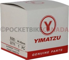 Air Filter - 44mm to 46mm, Conical, Waterproof, Straight, Yimatzu Brand, Blue - 60A1380BU - PBC95F1