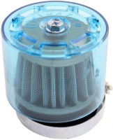 Air Filter - 48mm to 50mm, Conical, Waterproof, Straight, Yimatzu Brand, Blue - 60A1390BU - PBC39F1