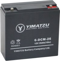 Battery - EV12226-1 / 6-DCM-26 / 6-DZM-26 / 6-FM-26, AGM, 12V 26Ah, Yimatzu, Threaded Terminals - PBCBATEV120F1