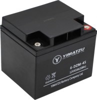 Battery - EV12450 / 6-DCM-45 / 6-DZM-45 / 6-FM-45, Version 2, AGM, 12V 45Ah, Yimatzu 10A3146 - PBCBATEV1245-2F1