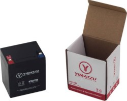Battery - EV1245, 12V 4.5AH, Yimatzu, T2 Terminals - BATEV120045T2 - PBC153EF1
