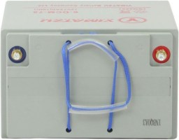 Battery - EV12750 / 6-DCM-75 / 6-DZM-75 / 6-FM-75, Group 24, AGM, 12V 75Ah, Yimatzu, Threaded Terminals - PBCBATEV1F1