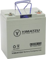 Battery - EV8175 / 4-DCM-175 / 4-EVF-175 / 4-FM-175, Group GC8, AGM, 8V 175Ah, Yimatzu, Threaded Terminals - BATEV08175 - PBC134EF1