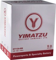 Battery - GTX12A-BS Yimatzu, AGM, Maintenance Free - BATMF1212A - PBC139EF1