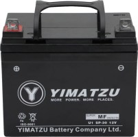 Battery - U1 SP-30 Yimatzu, AGM, Maintenance Free - PBCBATMF12F1