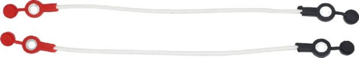 Battery Cable - Battery Wire, 26cm Length, 3/8 Inch Lugs (Positive and Negative) - BATEVCBL40 - PBC85EF1