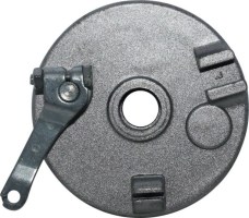 Brake Hub - Drum Brake Backing Plate & Brake Shoes, Left Side - 90D5110 - PBC696F1