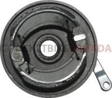 Brake Hub - Drum Brake Backing Plate & Brake Shoes, Left Side - 90D5110 - PBC696F1