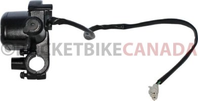 Brake Lever With Brake Oil Reservoir - Left Hand, With Brake Lock (Parking Brake), 500cc, 550cc - 70A3055 - PBC3018F1