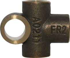 Brake Line T - Copper, XY500UE, XY600UE, Chironex - 90A6700 - PBC678F1