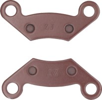 Brake Pads - Front, 150cc to 400cc, ATV, 300cc, 2x4, 4x4 and 4x4 IRS - 90A1031 - PBC836F1