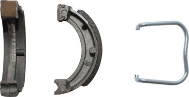 Brake Shoe - Yamaha PW50, Front and Rear Brake Shoe, Drum Brakes - 90A5040 - PBC709F1