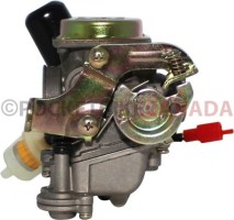 Carburetor - 18mm, Electric Choke, 50cc to 90cc, GY6 - 80A8180 - PBC995F1