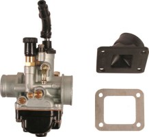 Carburetor - 19mm, Performance, Intake and Gasket Set - 80P1191 - PBC1043F1