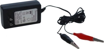 Charger - 12V, 0.5A, Alligator Clips, Trickle Charger - CHG1205AS - PBC1887F1