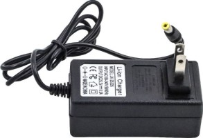 Charger - 24V, 1A, Lithium Ion, SHOK Scooters Electron - PBCCHG24F1