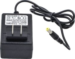 Charger - 24V, 1A, Lithium Ion, SHOK Scooters Electron - PBCCHG24F1