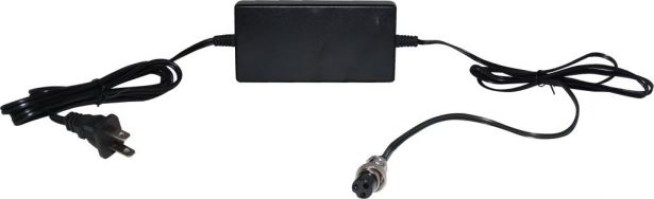 Charger - 36V, 1.6A, 3-Pin Inline Plug (Female DIN) - CHG3616FS - PBC1900F1