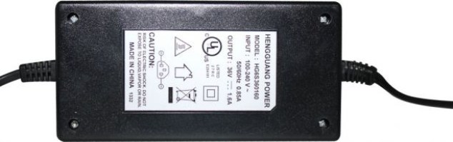 Charger - 36V, 1.6A, C13 Plug - CHG3616CS - PBC1886F1
