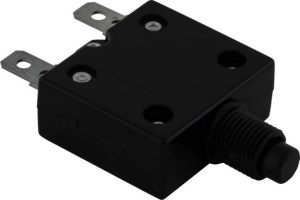 Circuit Breaker - Push Button, 25A, HT-01C, 125/250VAC, 32/50VDC - 60A9725 - PBC2400F1