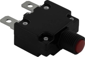 Circuit Breaker - Push Button, 25A, ST-1, 125/250VAC, 32VDC - 60A9525 - PBC2212F1