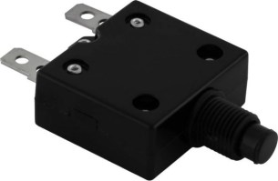 Circuit Breaker - Push Button, 8A, HT-01C, 125/250VAC, 32/50VDC - 60A9608 - PBC2273F1