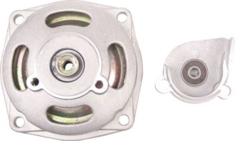 Clutch - Clutch Bell with Chain Cover, M8 & M10, Chrome - 30A4110 - PBC1293F1