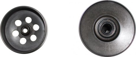 Clutch - Drive Pulley with Clutch Bell, Yamaha, 125cc, 16 Spline - 30A3708 - PBC1235F1