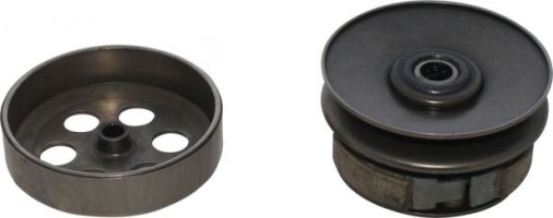 Clutch - Drive Pulley with Clutch Bell, Yamaha, MIO 110, 16 Spline - 30A3707 - PBC1260F1